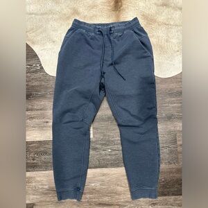 Lululemon City Sweat Pants Heathered True Navy Blue Size Medium Joggers Gym